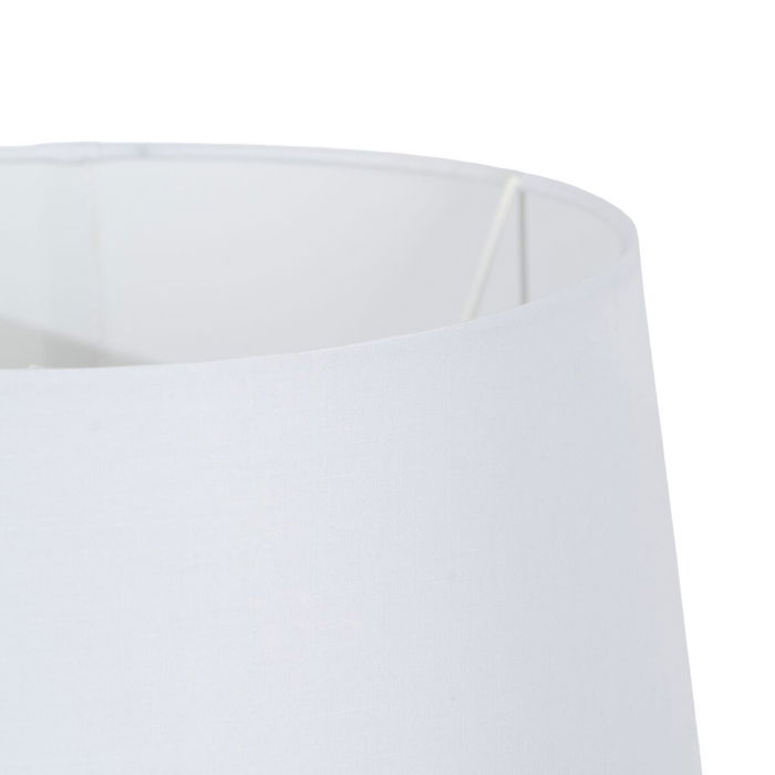 Lampe de bureau Blanc Noir Beige Fer Tissu 40 W 30 x 30 x 60 cm