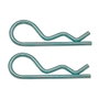 Edm Pasador PS14 de forme R, 2 mm, galvanisé, blister de 2 unités