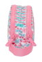 Safta Moos Portatodo Double Recyclé Motif Fleurs - Boîte de Rangement 21 x 8 x 6 cm
