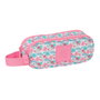 Safta Trousse Double Moos Flores Multicouleur