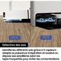 Samsung Aspirateur Robot Jet Bot Combo AI VR7MD97A14G Station de Nettoyage avec Désinfection par Vapeur Reconnaissance d'Objets