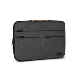 Subblim Housse Air Padding 360 pour ordinateur portable 13,3-14 pouces Gris foncé