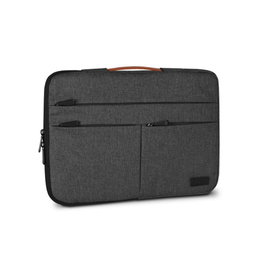 Subblim Air Padding 360 Sleeve Housse pour ordinateur portable 14 pouces, grise, protection 360°, polyester Oxford, résistante à l'eau