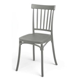 GIFTDECOR Chaise de bar grise