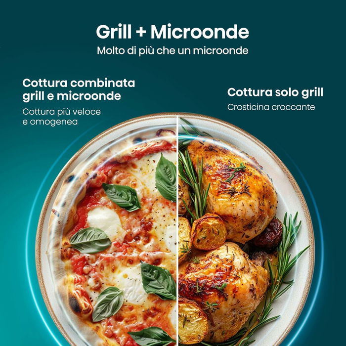 Micro-ondes avec Gril Hisense H23MOBS5HG4 Noir 800 W 23 L Micro-ondes avec Gril Hisense H23MOBS5HG4 Noir 800 W 23 L