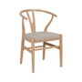 BigBuy Home Chaise de Salle à Manger Beige Naturel