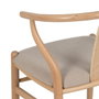 BigBuy Home Chaise de Salle à Manger Beige Naturel
