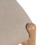 BigBuy Home Chaise de Salle à Manger Beige Naturel