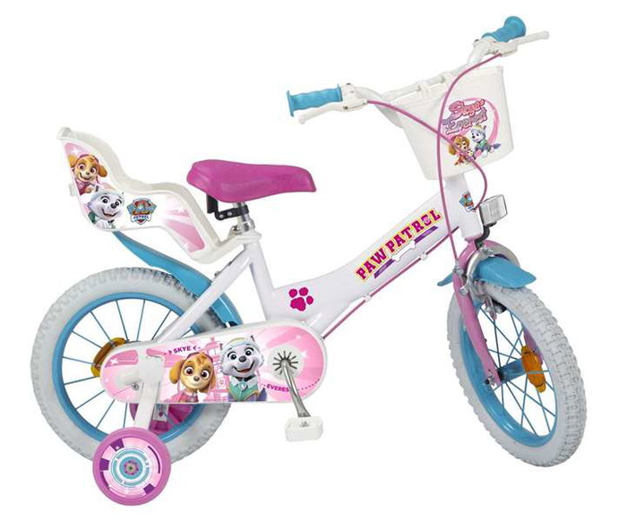 Toimsa - Bicicleta 14" Paw Patrol - Vélo fille 14 pouces - Pour enfant de 4 à 6 ans (matériau: fer) Toimsa - Bicicleta 14" Paw Patrol - Vélo fille 14 pouces - Pour enfant de 4 à 6 ans (matériau: fer)