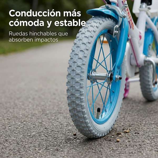 Toimsa - Bicicleta 14" Paw Patrol - Vélo fille 14 pouces - Pour enfant de 4 à 6 ans (matériau: fer) Toimsa - Bicicleta 14" Paw Patrol - Vélo fille 14 pouces - Pour enfant de 4 à 6 ans (matériau: fer)