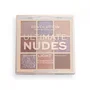 Makeup Revolution Ultimate Nudes Palette de fards à paupières Lumière, 9 nuances