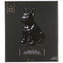 Home Deco Factory Sculpture Bulldog en Céramique Noir 20 cm