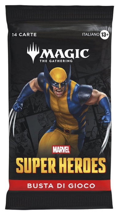 Wizards of the Coast Magic the Gathering Marvel Super Heroes Présentoir de 30 Boosters (Italien)