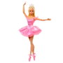 Barbie JBJ09 - Poupée Danseuse étoile Mattel - 31 cm - Rose - Avec socle et certificat - À partir de 6 ans
