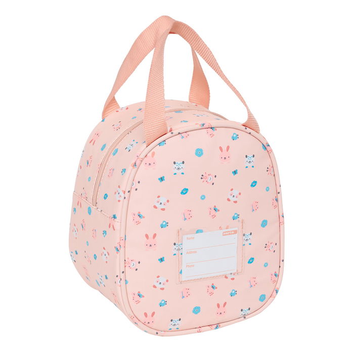 Sac glacière goûter Safta Jirafa Corail 19 x 22 x 14 cm Sac glacière goûter Safta Jirafa Corail 19 x 22 x 14 cm