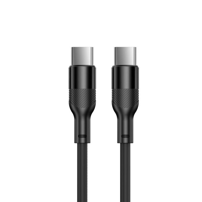 Câble USB KSIX Noir 1 m