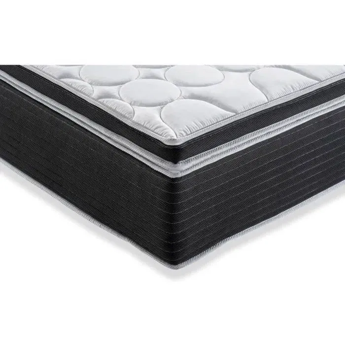 Deko Dream Surmatelas DEKO DREAM Micro - 160x200 cm - 7 cm d'épaisseur - Mousse polyuréthane haute qualité recouverte de coutil en microfibre