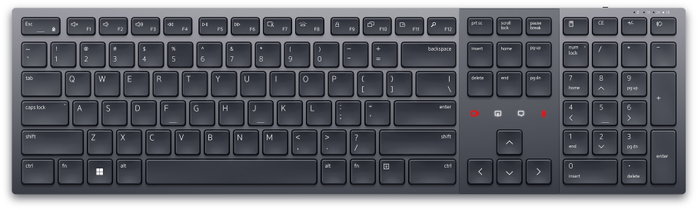 Dell KB900 Clavier Sans Fil Rétroéclairé QWERTY Espagnol 2.4 GHz Bluetooth 5.1 USB Recargable Graphite Dell KB900 Clavier Sans Fil Rétroéclairé QWERTY Espagnol 2.4 GHz Bluetooth 5.1 USB Recargable Graphite