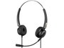 Sandberg USB Office Headset Pro Stereo - Casque avec micro pour bureau et réunions en ligne, connexion USB, stéréo
