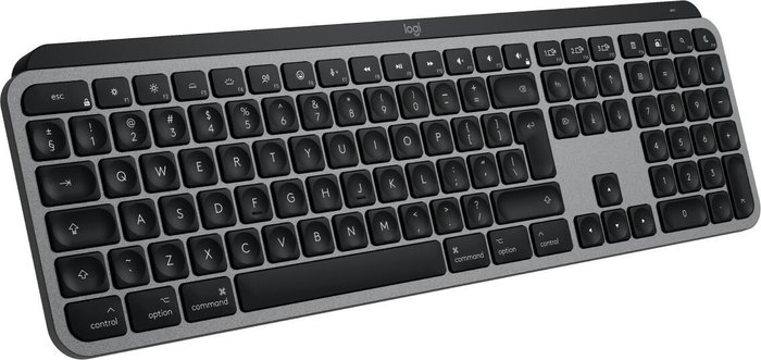 Logitech MX Keys S pour Mac, Aluminium Noir Logitech MX Keys S pour Mac, Aluminium Noir