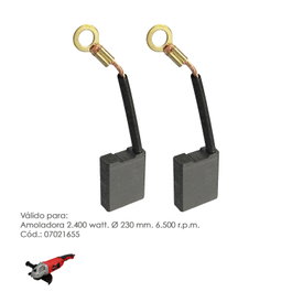 WOLFPACK LINEA PROFESIONAL Escobilla pour amoladora 2400W 07021655