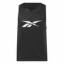t-shirt de basket Reebok Noir