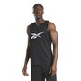 t-shirt de basket Reebok Basketball Mesh Noir