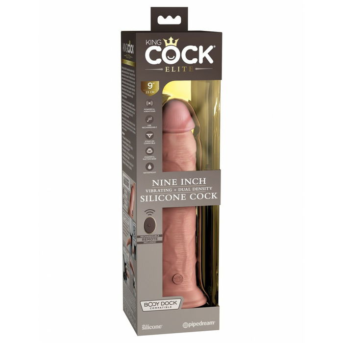 Gode réaliste Pipedream - King Cock Silicone (23,5 cm)