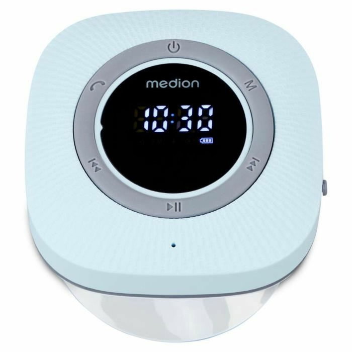 Medion Radio de Douche FM Bluetooth IPX6 - Bleu Medion Radio de Douche FM Bluetooth IPX6 - Bleu