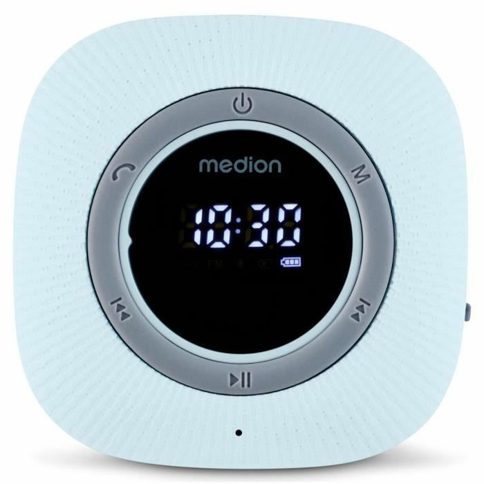 Medion Radio de Douche FM Bluetooth IPX6 - Bleu Medion Radio de Douche FM Bluetooth IPX6 - Bleu