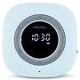 MEDION Radio de Douche FM Bluetooth IPX6 Étanche avec Ventouse et Écran LED - Bleu