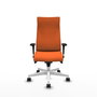Piqueras Y Crespo Fauteuil Albacete Orange avec Mécanisme Synchrone
