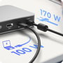 Icy ICY BOX IB-DK2880-C41 Station d'accueil 10-en-1 USB4 Type-C
