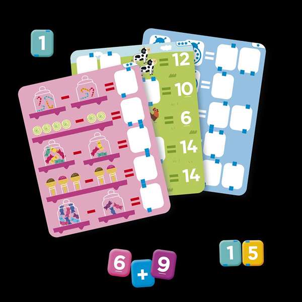 Diset - Jeu éducatif Juego educativo yo aprendo - J'apprends à additionner et soustraire - pour enfants à partir de 5 ans - Version espagnole