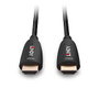 Lindy Câble HDMI 2.1 Fibre Optique Hybride 10m 8K60Hz 48Gbps HDR10+ eARC VRR Compatible Gaming et Home Cinema