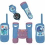 Lexibook Kit d'aventurier avec talkies-walkies Stitch, bleu et violet