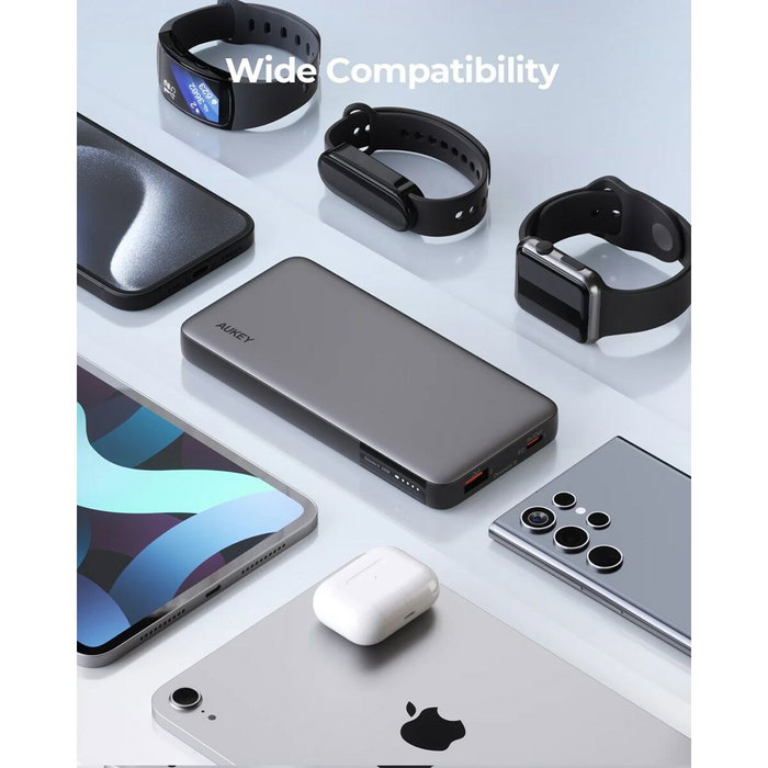 Powerbank Aukey PB-Y41 Gris 10000 mAh Powerbank Aukey PB-Y41 Gris 10000 mAh