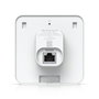 Ubiquiti Lecteur de badges NFC avec clavier tactile, support Apple Touch Pass, Bluetooth 4.1, alimentation PoE, port RJ45 10/100 Mbits/s, 44-57V DC, boutons capacitifs, IP55, blanc