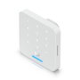 Ubiquiti Lecteur de badges NFC avec clavier tactile, support Apple Touch Pass, Bluetooth 4.1, alimentation PoE, port RJ45 10/100 Mbits/s, 44-57V DC, boutons capacitifs, IP55, blanc