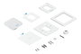 Ubiquiti Lecteur de badges NFC avec clavier tactile, support Apple Touch Pass, Bluetooth 4.1, alimentation PoE, port RJ45 10/100 Mbits/s, 44-57V DC, boutons capacitifs, IP55, blanc