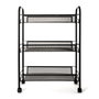 Quid Chariot Polyvalent Garbo 44x26x63 cm en Métal Noir