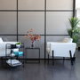 Quid Chariot Polyvalent Garbo 44x26x63 cm en Métal Noir