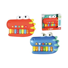 JugaToys Orgue musical pour enfant Cocodrilo, modèles assortis