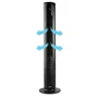 Domo Ventilateur colonne 50 W avec éclairage d'ambiance et télécommande