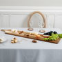 Home Deco Factory Planche de service en acacia de 1 m avec manche