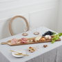 Home Deco Factory Planche de service en acacia de 1 m avec manche