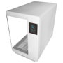 Mars gaming MCREVPROW Boîtier Midi Tower Blanc avec Écran LCD 4,3 pouces
