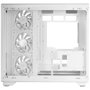 Mars gaming MCREVPROW Boîtier Midi Tower Blanc avec Écran LCD 4,3 pouces