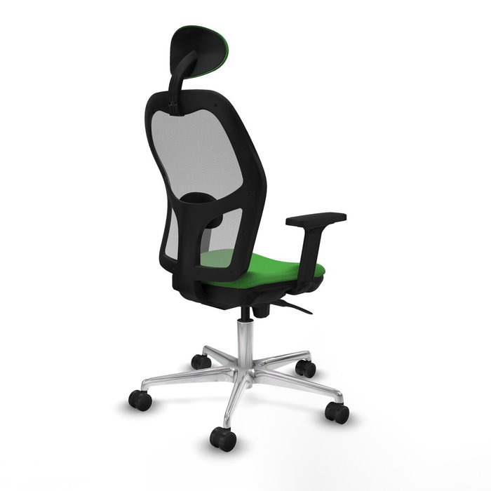 Piqueras y Crespo 2D086N1 Chaise de Bureau avec Appui-tête Vert