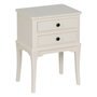 BigBuy Home Table de Nuit Blanc Bois de pin et MDF